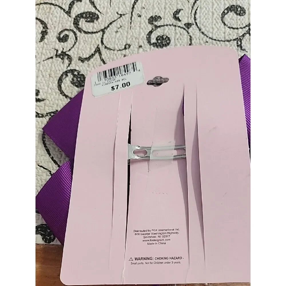 Riviera Vibrant Violet Grosgrain Bow